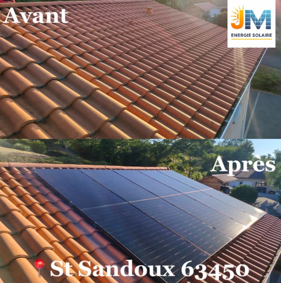 Réalisation Maison individuelle à Saint-Sandoux — 6 kWc à Saint-Sandoux